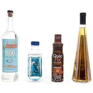 Bottle label size guide