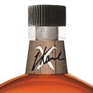 Bottleneck label for whiskey