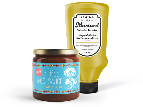 Condiment & Sauce Labels