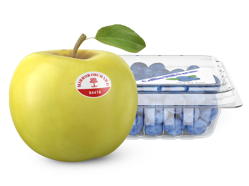 Fruit & Produce Label Banner