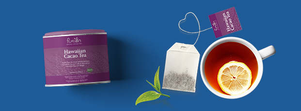 Cup of Tea with Tin Label and Bag