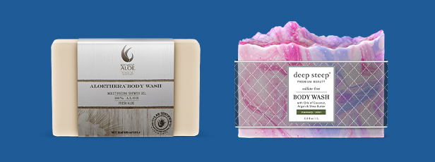 Bar Soap with Labels