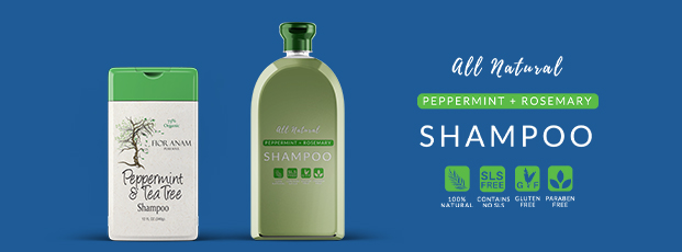 Two Shampoo Labels and Packaging Samples