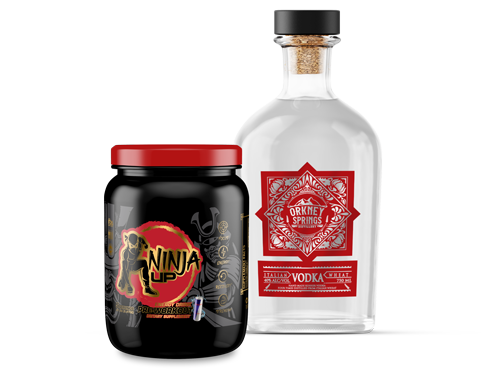 Metallic / Foil Label Material Banner