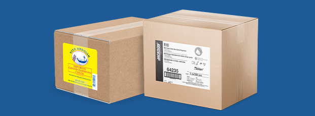 Two Boxes with Labels